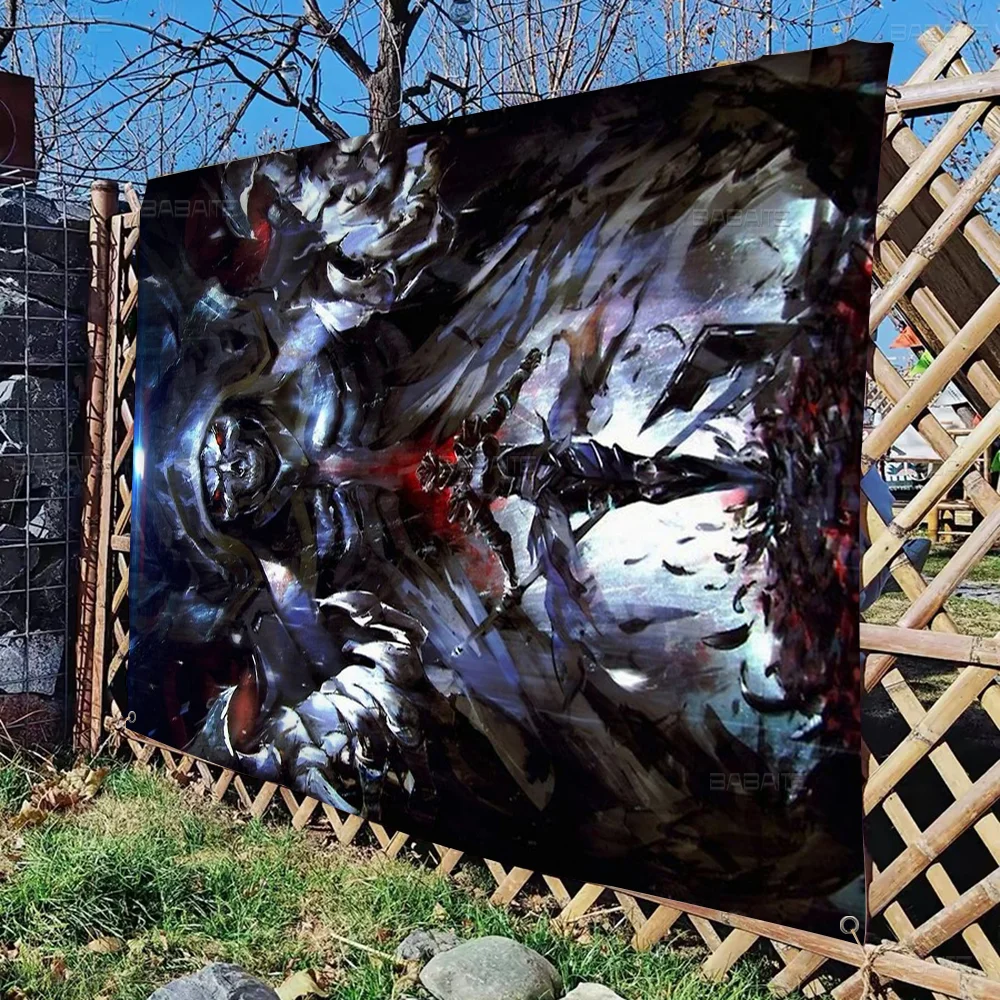 OVERLORD Печатный флаг из полиэстера