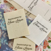 custom twill labelsfree shippingtags for clothessewing accessories30x42mmlabels for cottonbrand tagscotton fabricxw5590
