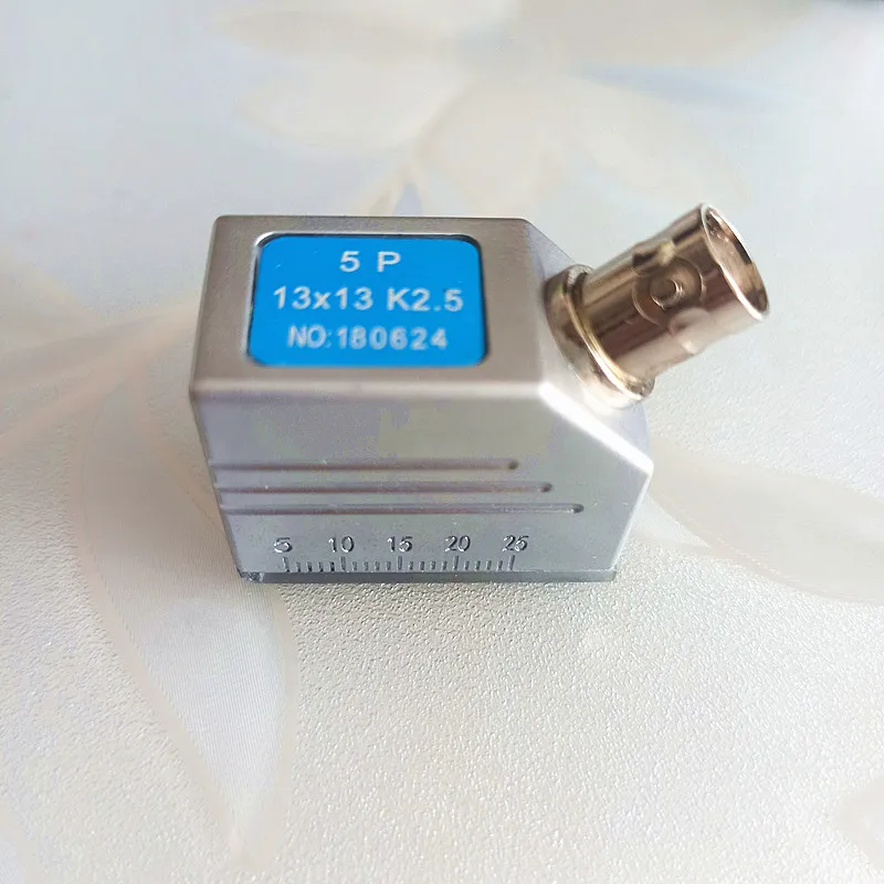 

Ultrasonic flaw detector angle probe 2.5MHZK1K2K3 weld UT detection consumables transducer probe line