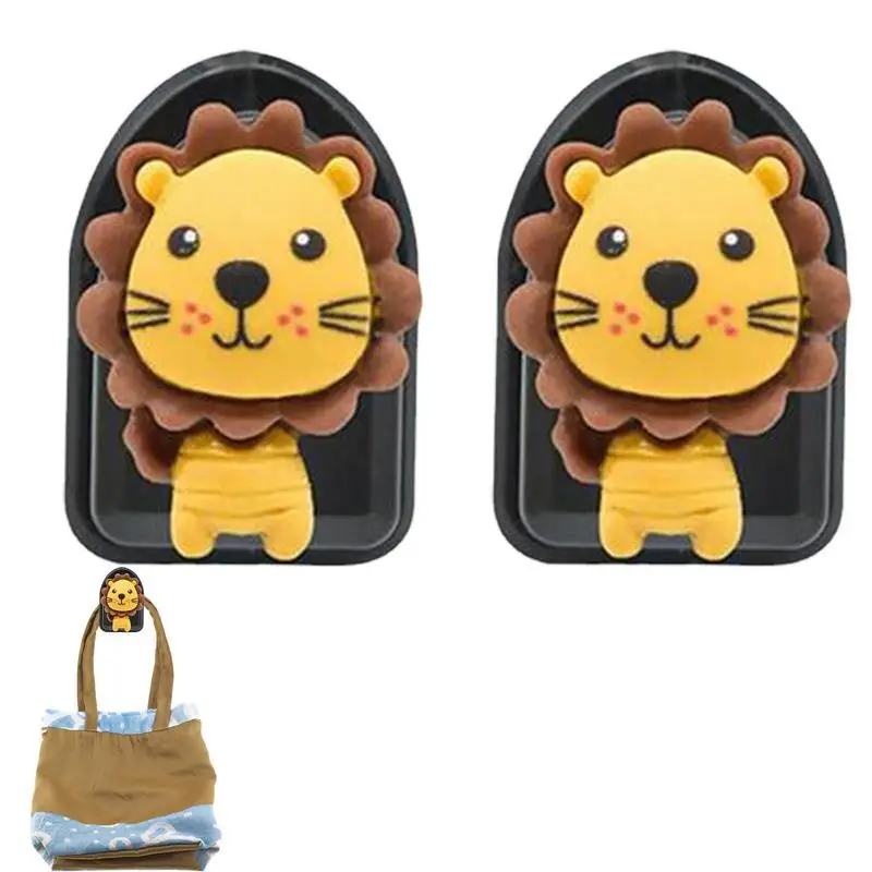 

Мини-Крючок для автомобиля, милый крючок для приборной панели, набор из 2 декоративных крючков для автомобильной маски, крючки для подвешивания на приборной панели