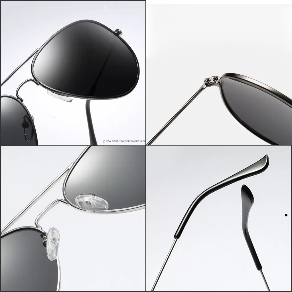 Солнцезащитные очки поляризационные UV400 для мужчин и женщин модные брендовые