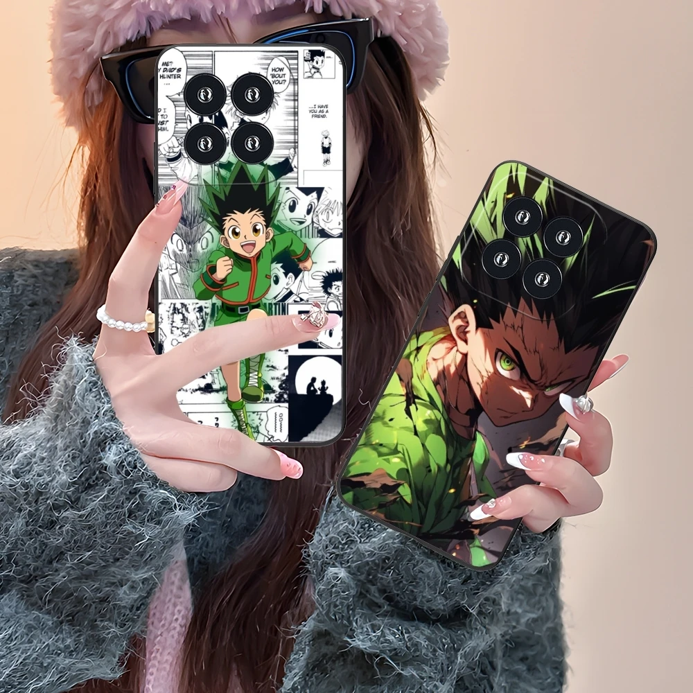Чехол для мобильного телефона Hunter Gon с рисунком Xiaomi 14 13 12 11 10 9 T Ultra Lite Pro S SE X Φ