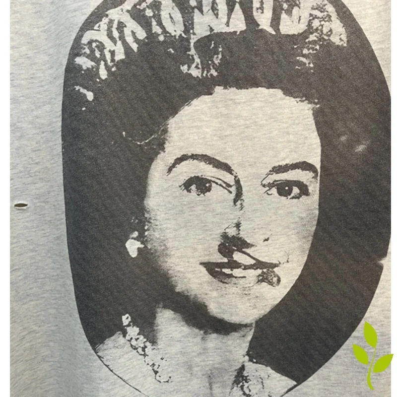 Футболка High Street Head с коротким рукавом в стиле ретро Saint Micheal для мужчин и женщин