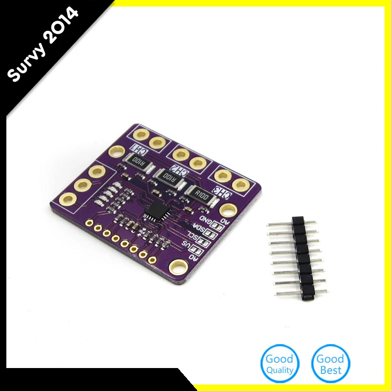 IIC I2C INA3221 блок питания монитор напряжения сенсорная плата модуль заменяет INA219 трехканальный шунт IIC I2C
