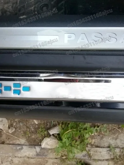 

stainless steel outside door Scuff Plate Door Sill Accessories For volkswagen PASSAT b6 b7 b7.5 7.5 3c sedan Variant 2011-2015