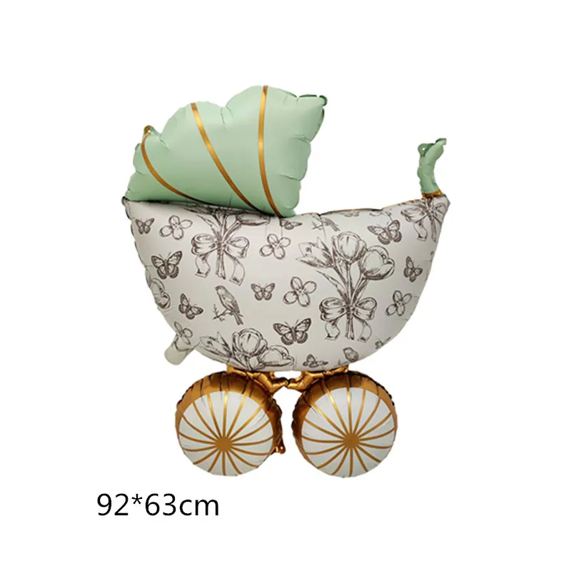 

Матовый зеленый розовый воздушный шар Oh Baby