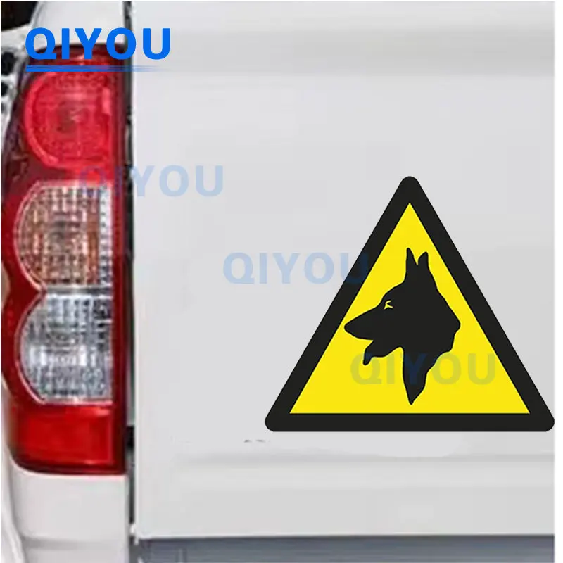 Оригинальная опасная собака, искусственный винил, подходит для ПВХ наклеек на тележке, фотошлемы, автомобильные бамперы