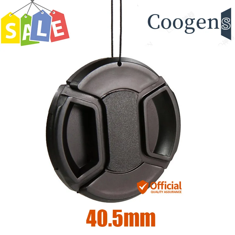 

40.5mm Lens Cap Protector Front Cover Hood Camera for Canon EOS Nikon Sony Fuji a6600 a6500 a6400 a6300 a6100 a6000 Accessories