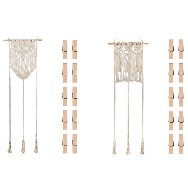 

Hat Wall Hanging Boho Hats Rack Hat Wall Hanger Organizer Hats Holder Wall Organizer Hat Hanging With 10 Pcs Clips