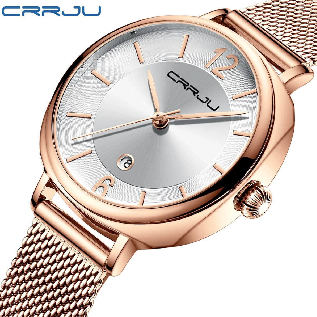 Luxury Rose Gold Watch Women Bracelet Watches Top Brand Ladies Casual Quartz Watch Steel Women's Wristwatch Montre Femme Relogio