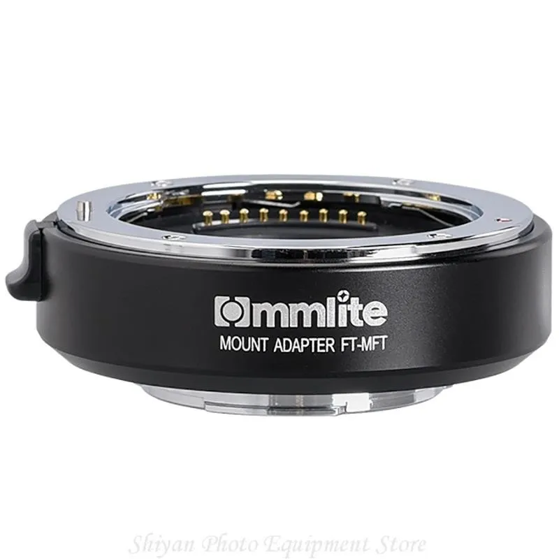 Commlite CM-FT-MFT Electronic AF Lens Mount Adapter FT-MFT for 4/3 Lens to M4/3 Camera EXIF Transmitting