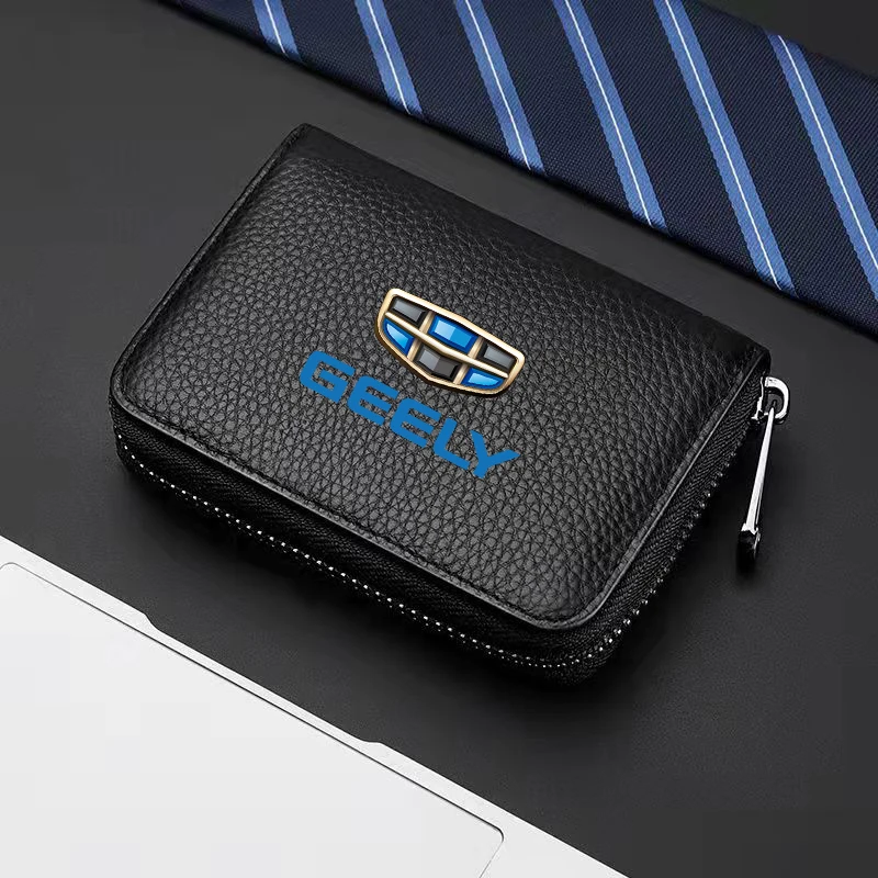 

Для GEELY atlas coolray BO RUI CK Saloon EMGRAND ec7 Кредитная карта водительские права в деловом стиле бумажник из натуральной кожи