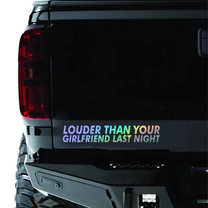 Виниловая наклейка на бампер автомобиля водонепроницаемая |