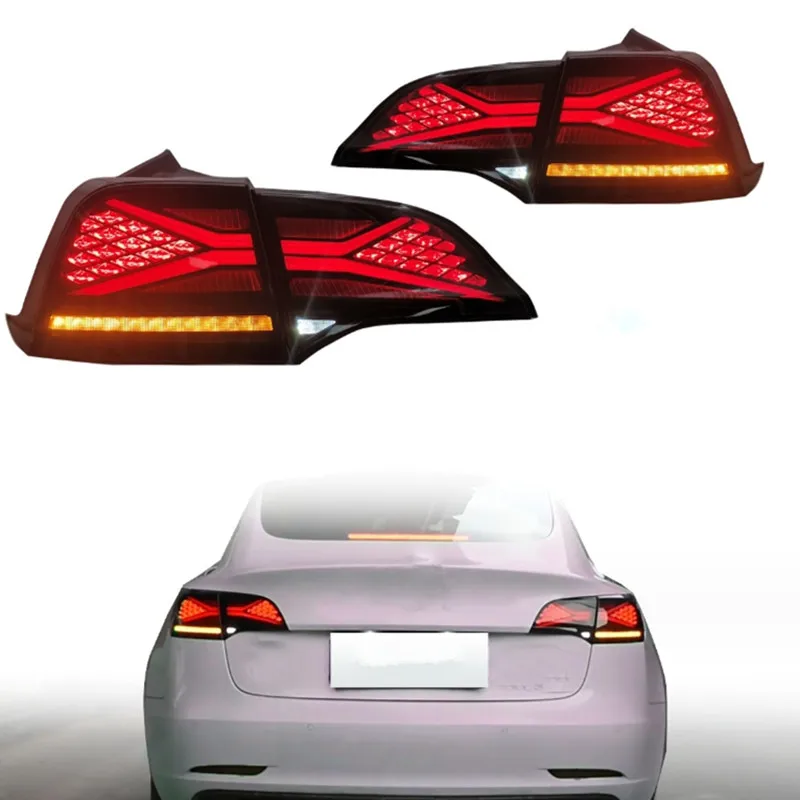 

Новый стиль, задний фонарь в сборе, задний фонарь для Tesla Model 3/Y, тормоз, задний фонарь, задний фонарь парковки, запасные части