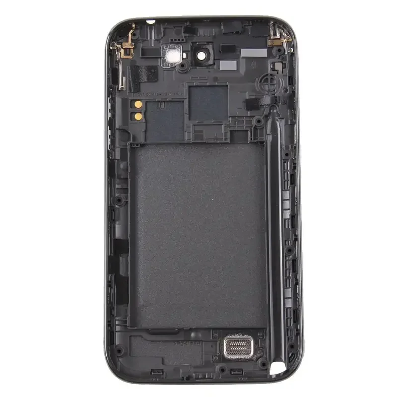 Для Galaxy Note 2 II N7100 Средняя рамка Безель Батарея Задняя крышка корпуса Ремонт
