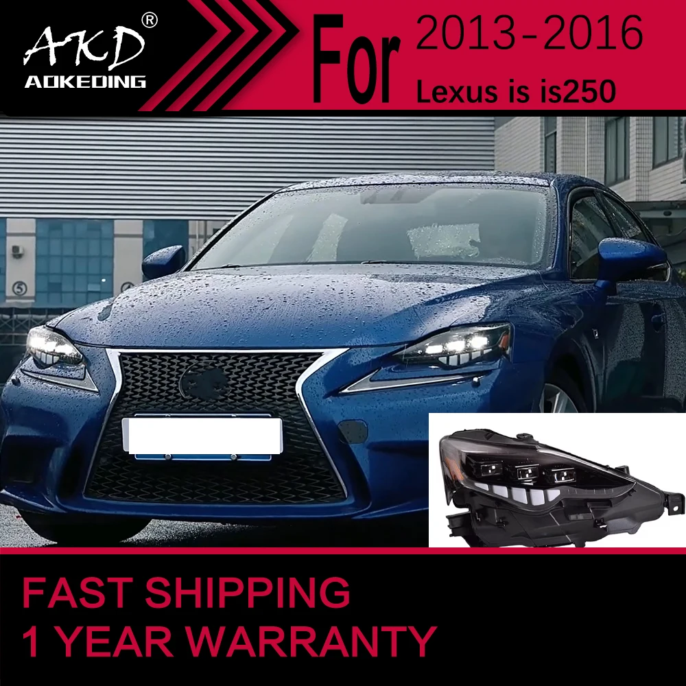 Автомобильные фары для Lexus is IS250 модель IS300 головного света 2012-2016 головная лампа