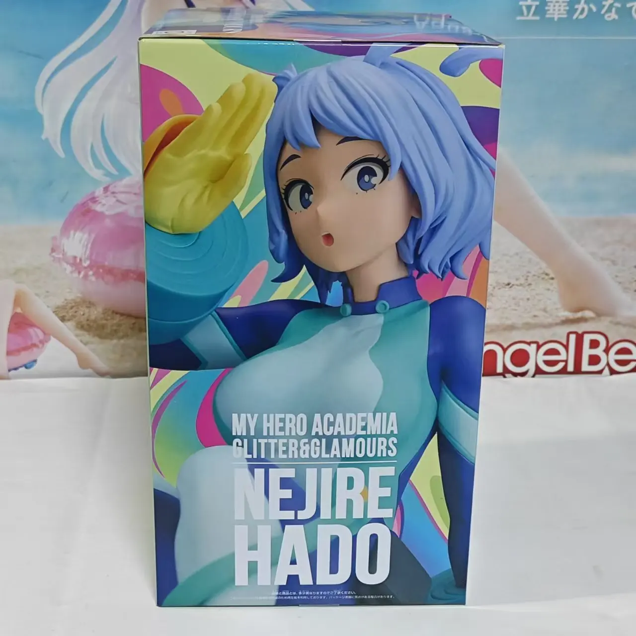 Фото Оригинальный Bandai Banpresto, новинка, My Hero Academia, блестящие Glamours Nejire Hado, аниме-фигурки, модель, экшн-фигурка, игрушки из ПВХ №4
