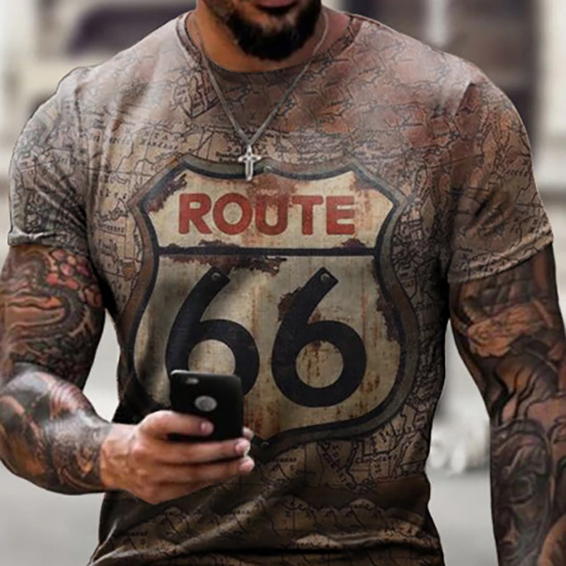 

Футболка мужская с круглым вырезом и коротким рукавом, винтажная Повседневная рубашка оверсайз с 3D принтом, уличная одежда в стиле хип-хоп, Свободный Топ, лето