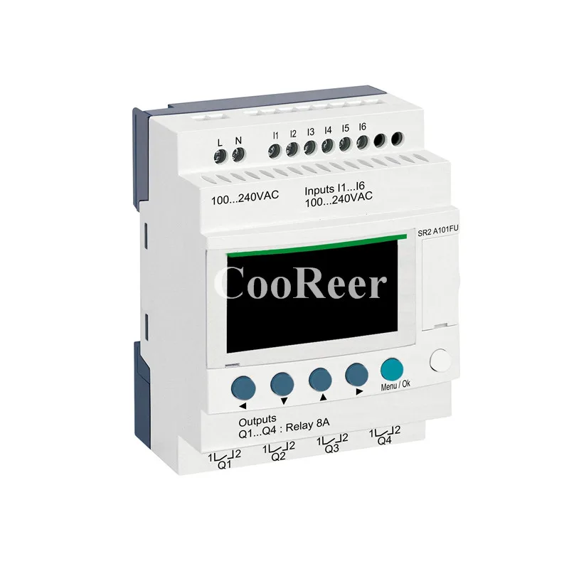 Базовый логический контроллер Zelio Logic SR2 SR2A101FU SR2D101FU новый оригинал