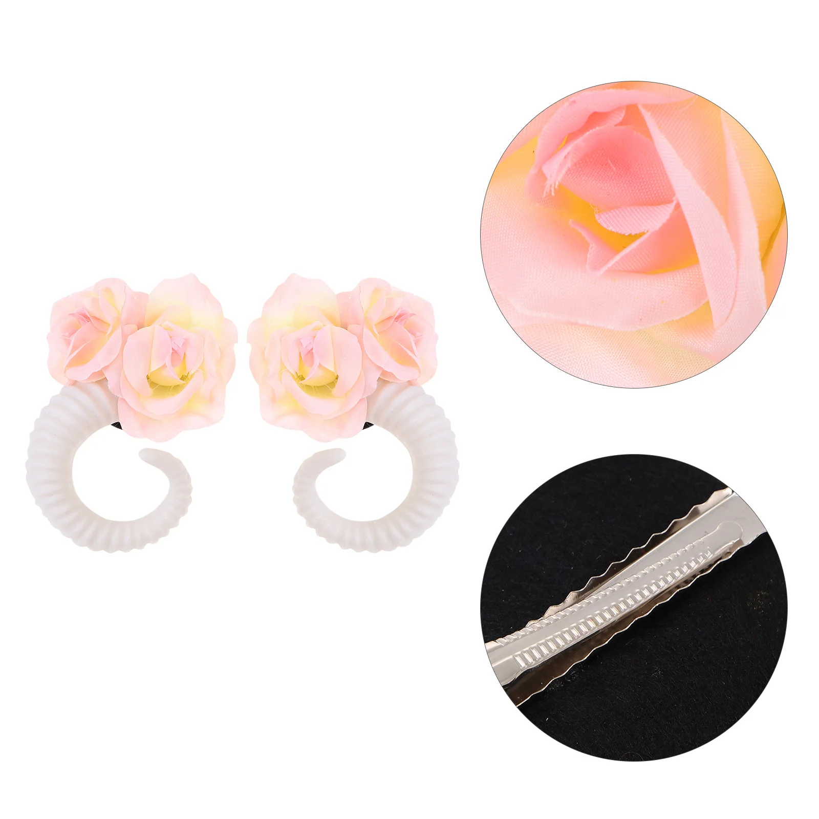 

Sheep Horn Clips Claw Hairpin Children's Place Girls Clothes Halloween Headdress
