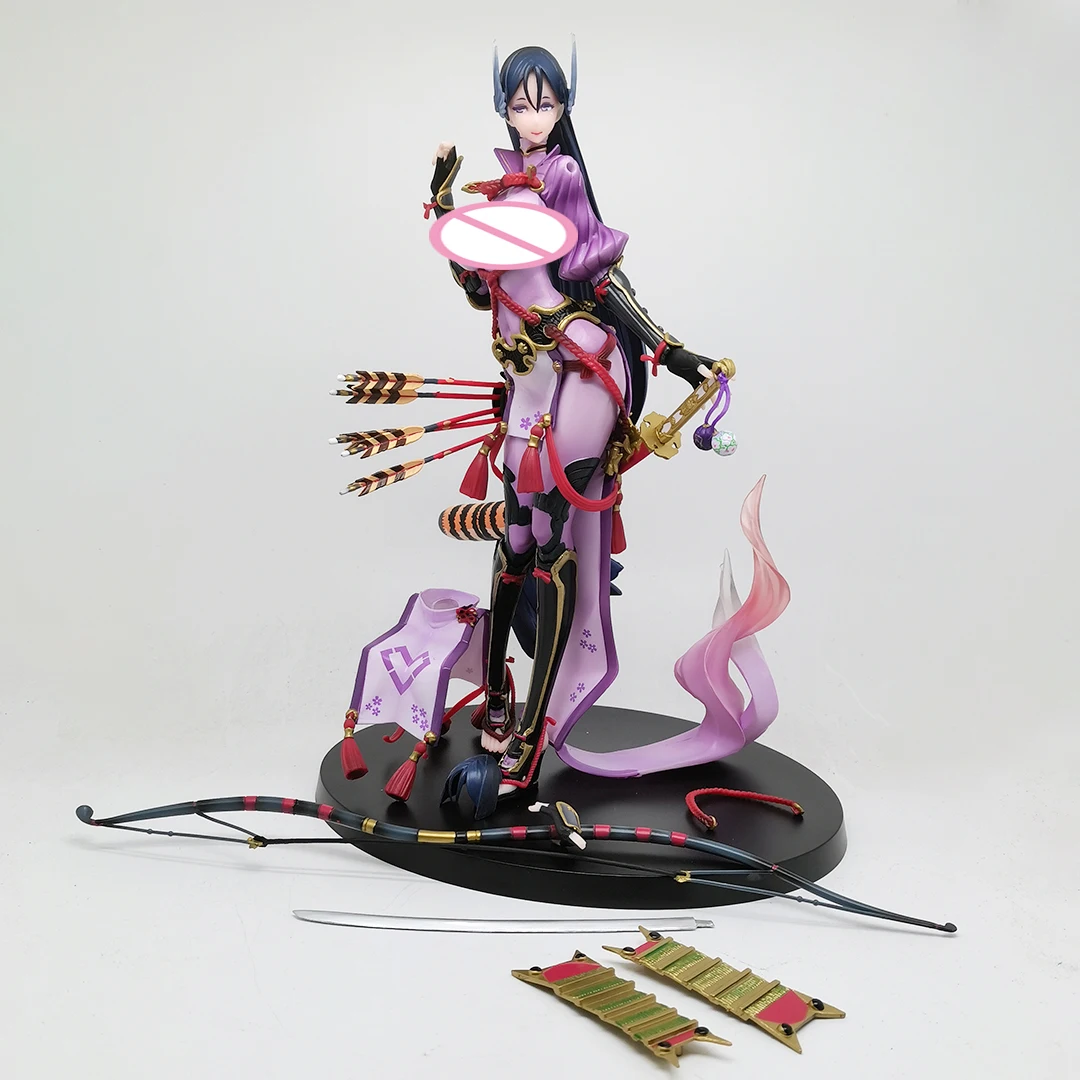 Фото Фигурки героев мультфильма «Fate/Grand Order Minamoto Yorimitsu Berserker Girl» из ПВХ, игрушки для взрослых, коллекционные модели, куклы, рождественские подарки №1