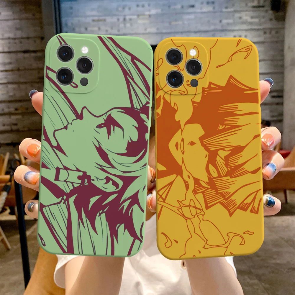 

Kamado Nezuko Kimetsu no Yaiba Demon Slayer TPU Soft Phone Cover Case For iphone 7 8 Plus XS Max 12 13 11 14 Pro Max Funda Coque