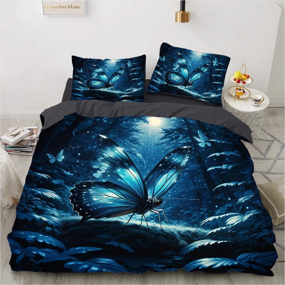 Роскошный комплект пододеяльников-бабочек из 2/3 шт. — ультрамягкое