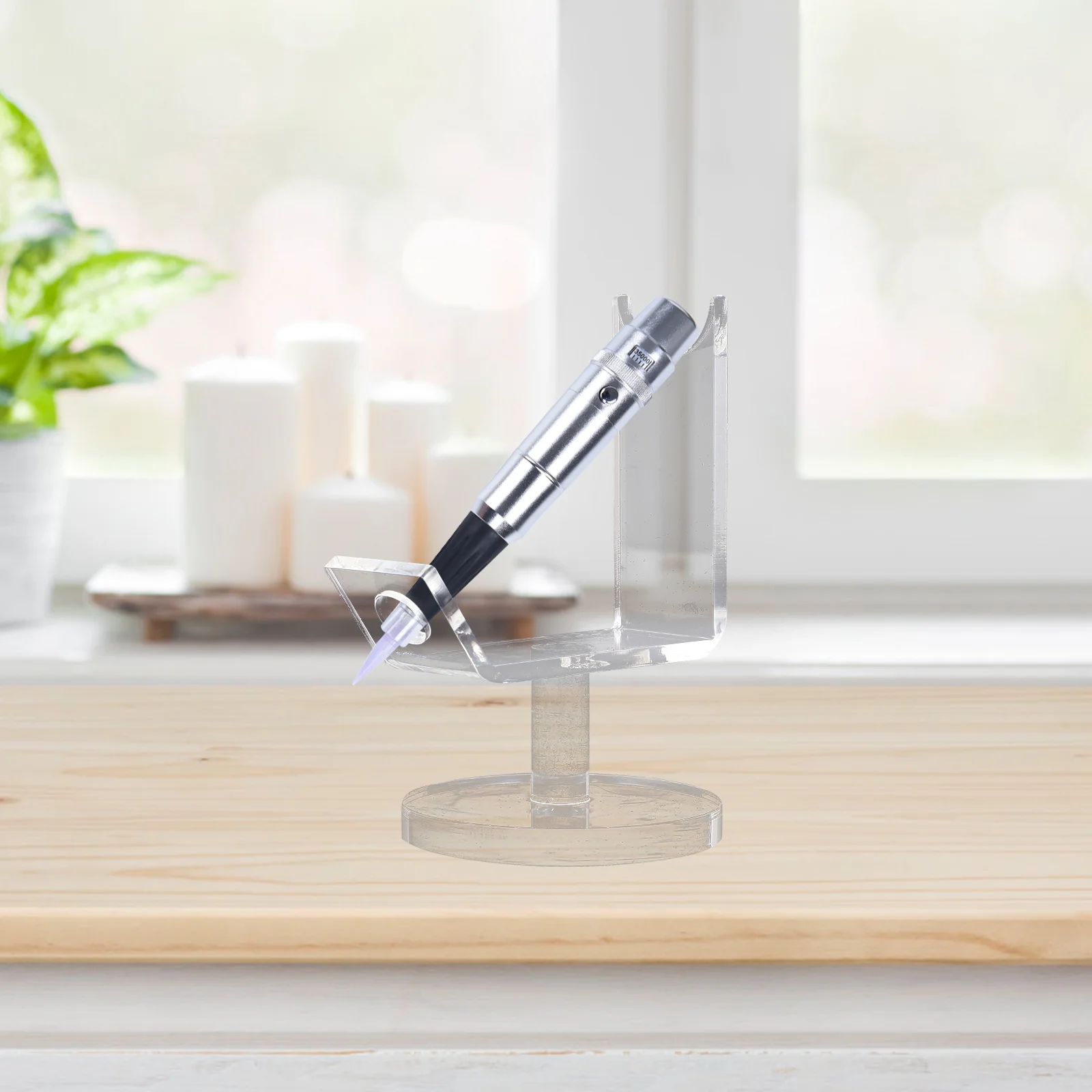 

Pen Machine Eyebrow Rack Holder Display Stand Tool Shelf Bracket Organizer Support Rest Penciltray Supplies Accessories Acrylic