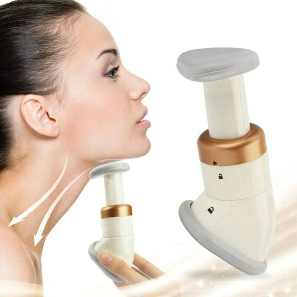 

Mini Portable Neck Slimmer Neckline Exerciser Chin Massager Reduce Double Chin Thin Skin Jaw Body Massager Health Care Tool