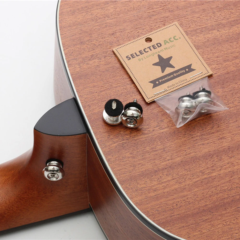 

Guitar Strap Locks Button Locks Guitar Strap Guitar Strap Locks Locks Pins Mushrooms Heads Secure Screw Bass Parts