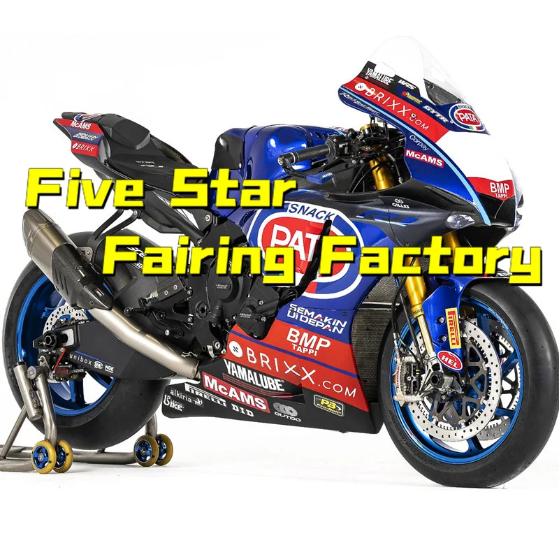

Motorcycle Fairing Kit For Yamaha YZFR1 2020 2021 2022 YZF R1 YZF1000 Bodywork Injection Mold High Quality Shell Red Blue PATA