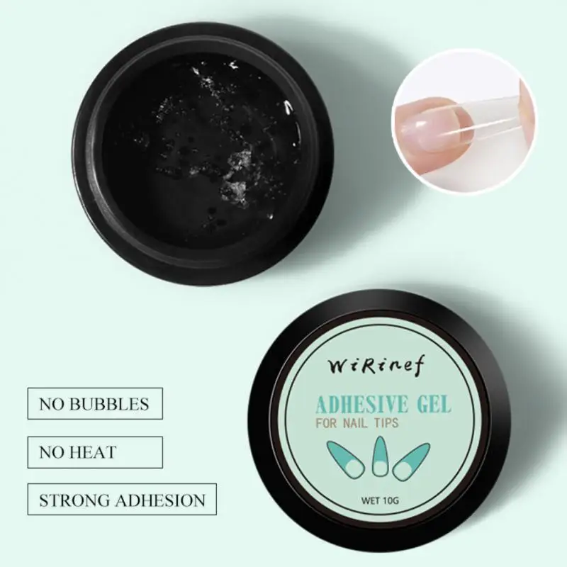 Однотонные патчи для ногтей Гель-лак маникюра наращивание УФ-клей фототерапия