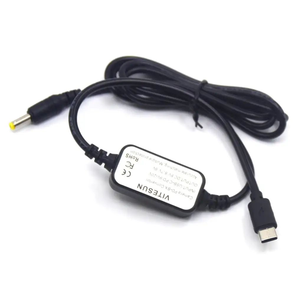 USB Type-C PD-адаптер, кабель для телефона, BLG10, BLF19, BLH7, для Panasonic Φ, DCC9, DCC11, DCC12, DCC6, DCC9, искусственная батарея