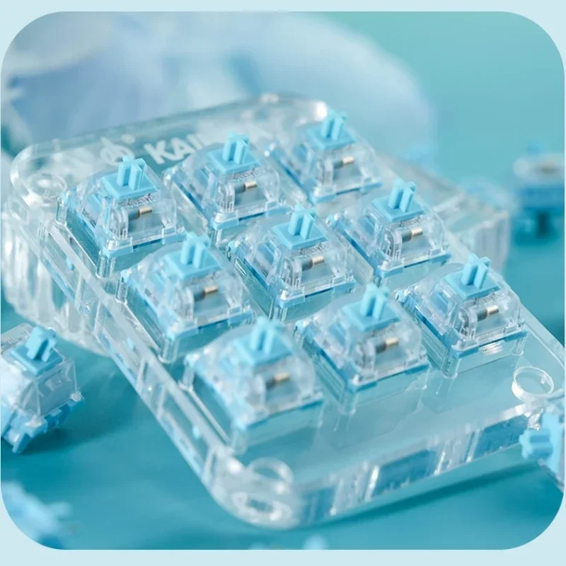 Kailh MX Cyan Sea Front Walker Индивидуальный механический переключатель клавиатуры HIFI Mahjong