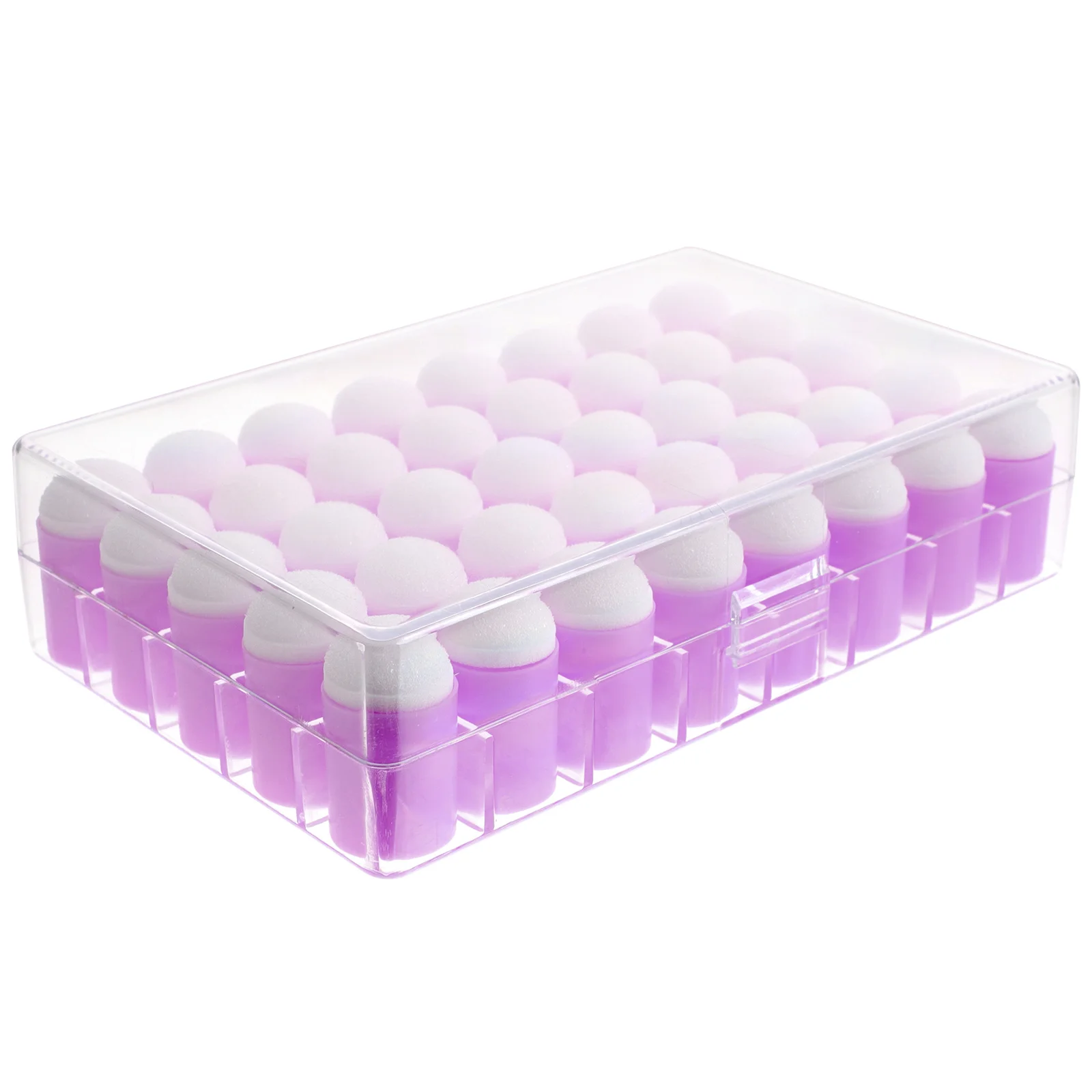 40 шт. губка для пальцев губки макияжа рисования аппликатор печать кроватки ПВХ