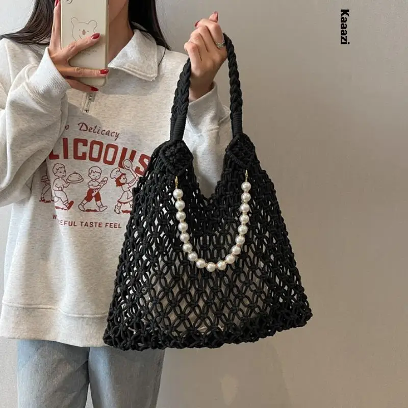 

Large Capacity Woven Tote Bag Work Trend Designer Handbags Luxury New 2023 Ladies Underarm Shoulder Bags High Quality Versatile