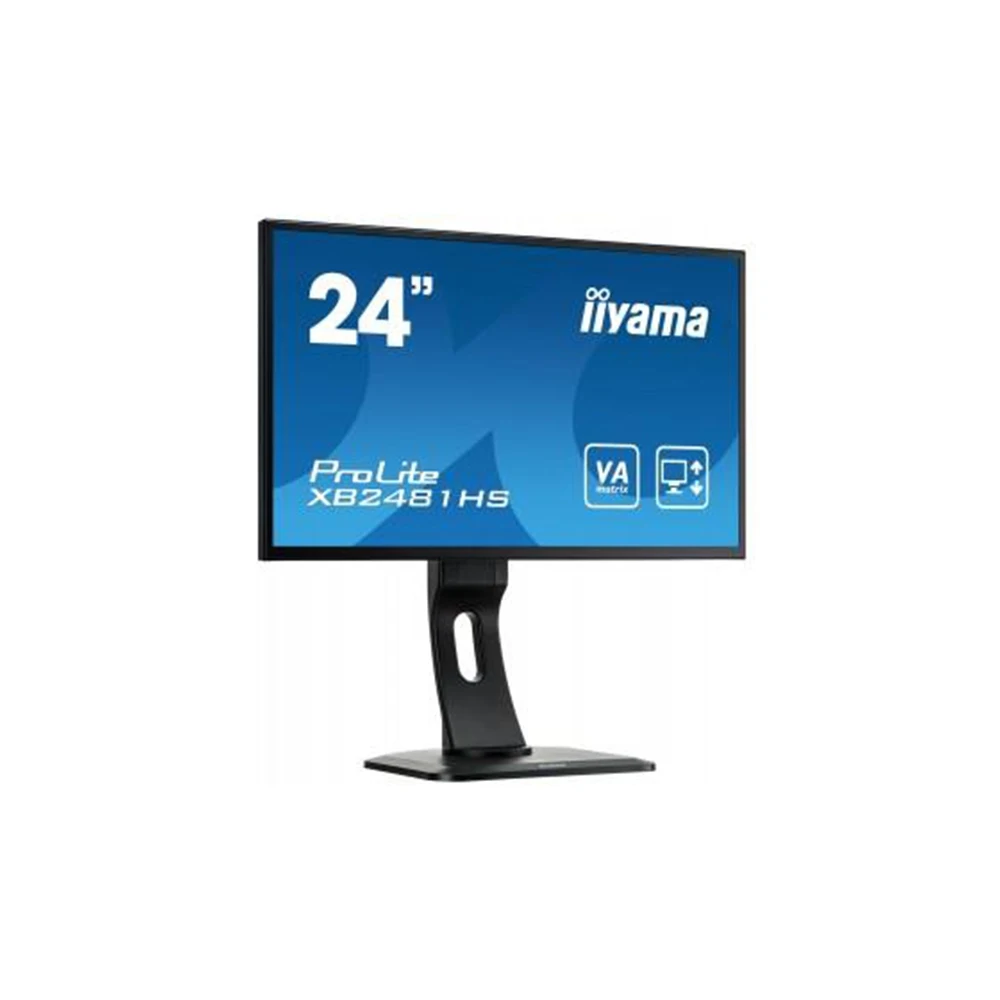 LCD Монитор IIYAMA 24 ВАХБ2481ХС-Б1 ВА 1920x1080 16:9 6 мс Встроенный черный Офис Компьютерные периферийные устройства Аксессуары для мониторов Жидкий дисплей.