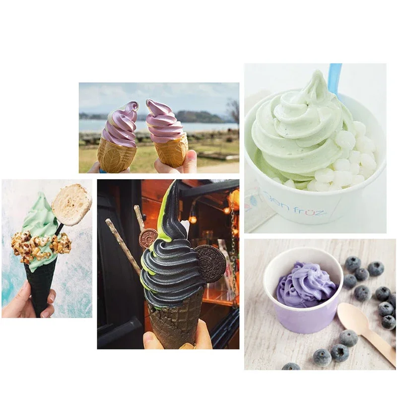 Для 220 В/110 В машина для производства мягкого мороженого Коммерческие 2 + 1 3 вкуса