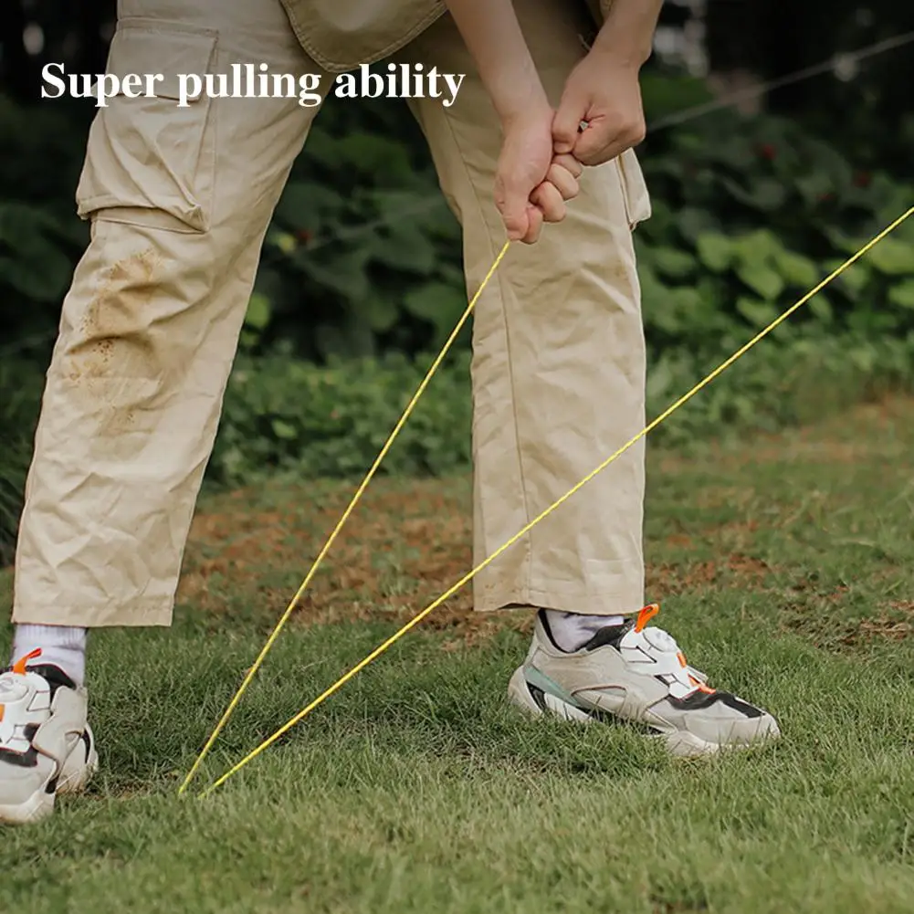 

Canopy Rope 4Pcs Useful Highly Reflective Good Toughness Professional Tent Lanyard Set Outdoor Accessories