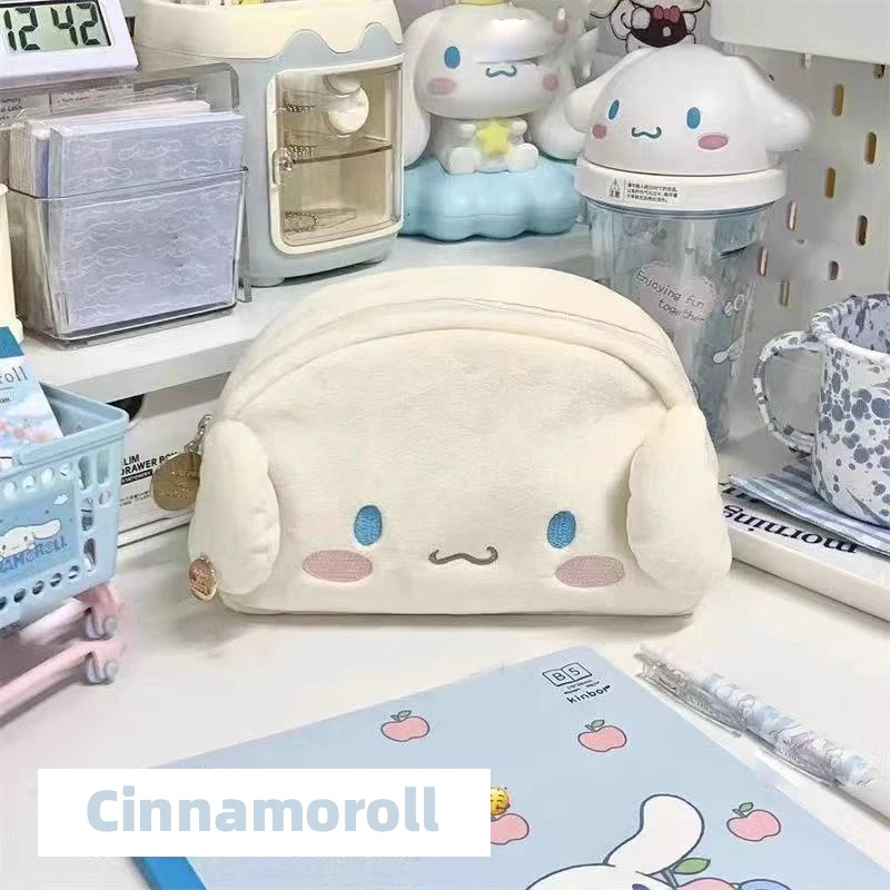 Hello Kitty Sanrio &amp Cinnamoroll Большой Вместительный Пенал Многофункциональная Сумка Для