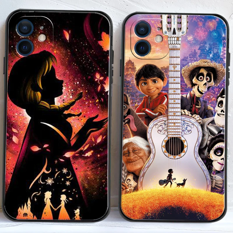 

Disney Cartoon Phone Cases For iPhone 11 12 Pro MAX 6S 7 8 Plus XS MAX 12 13 Mini X XR SE 2020 Cases Funda Soft TPU Carcasa