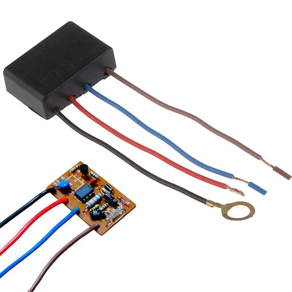 

1pcs Dimmer AC 220V Touch Light Switch Table Lamp Dimmer Control Module Sensor 1A / 3A EU Touch Switch With Incandescent Lamps