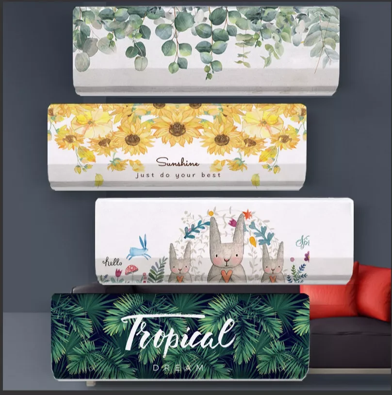 

Подвесной чехол для кондиционера, полноразмерная Скандинавская вешалка для защиты от пыли, кондиционера, спальни, домашний декор