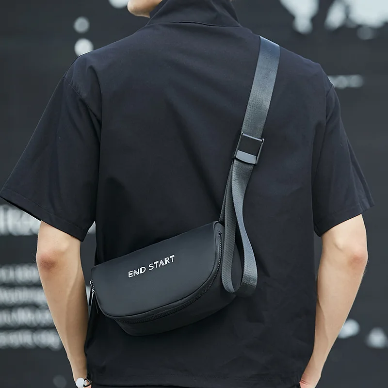 Men's Messenger Bag Small Bag Crossbody Bag Casual Canvas Sling bag