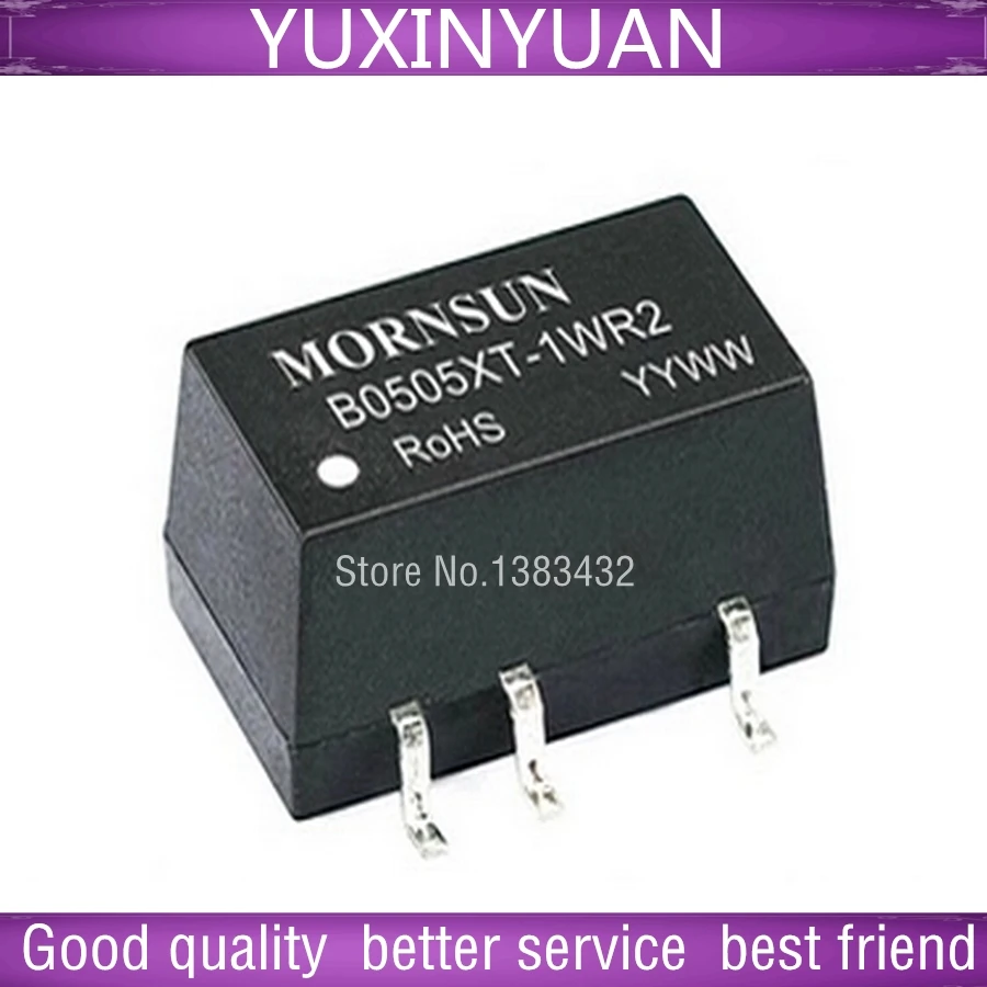 

Deals DC-DC supply module 5V to 5V SMD Chip isolated ic B0505XT-1WR2