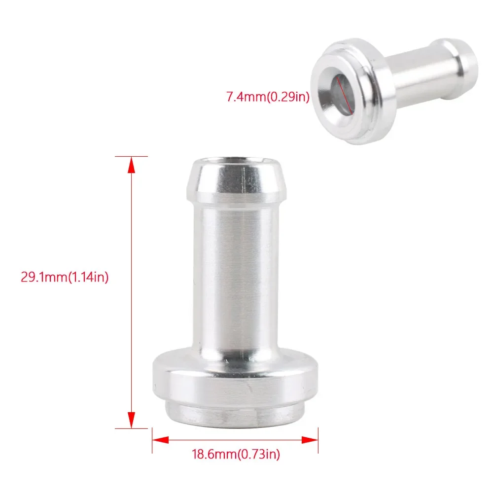 Алюминиевый ниппель для гоночного автомобиля 3/8 дюйма алюминиевый приварной