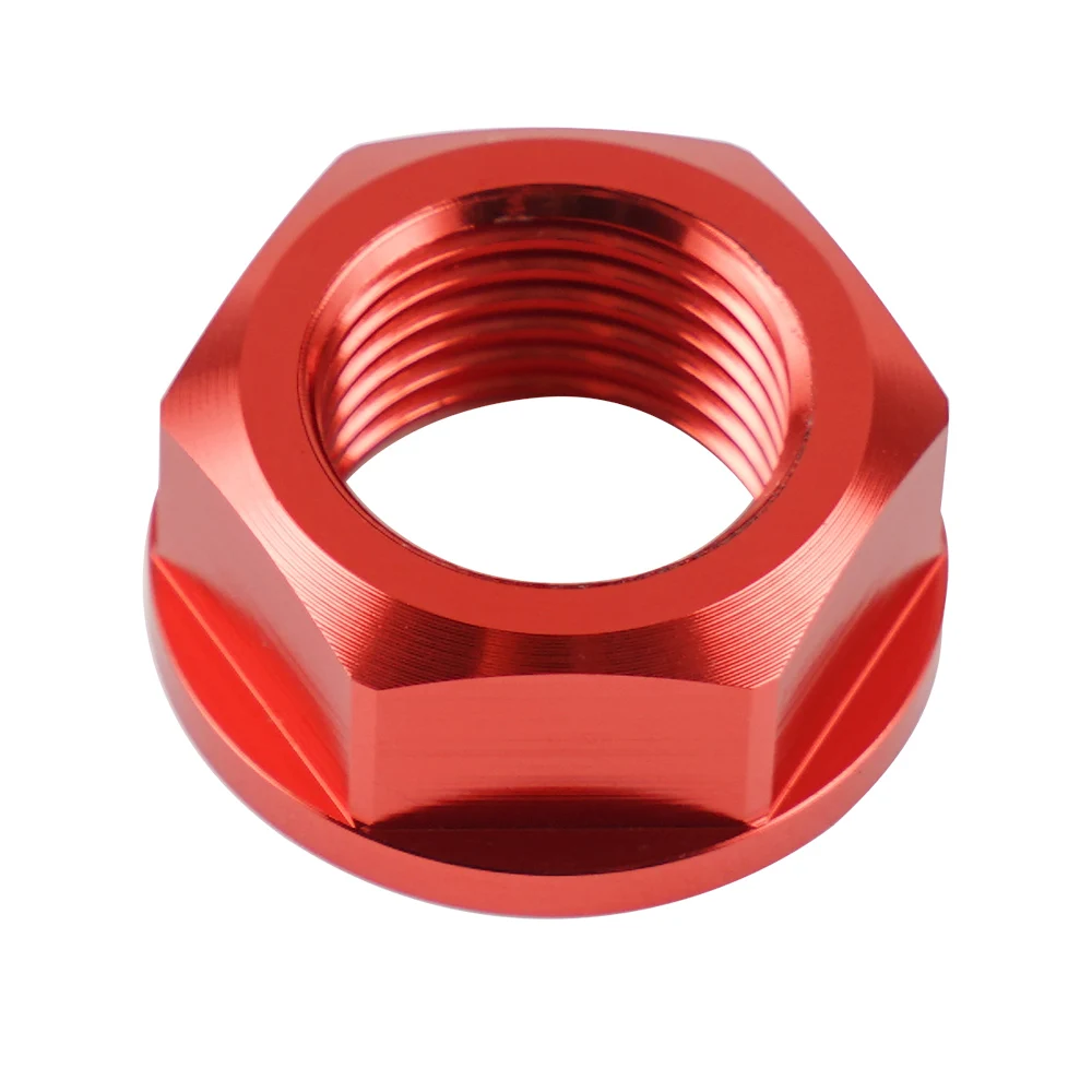 

Motocross Front Axle Shaft Lock Nut Rim for HONDA CR125R CR250R CRF250R CRF450R CRF250RX CRF450RX CRF250X CRF450X CRF450L 1000L