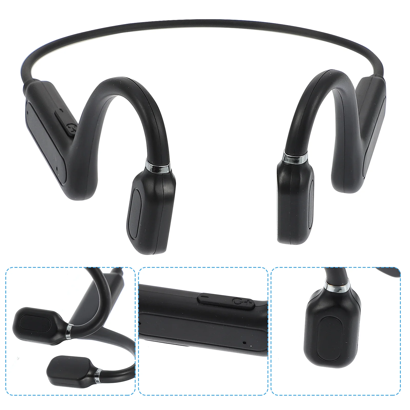 

1 PC Portable Open Ear Durable Earphone Headphones Ear Plug for Sports Office Home