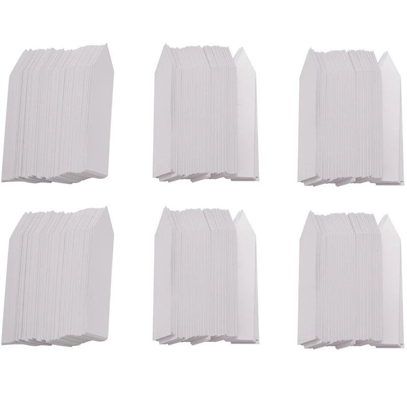 

600 Pcs 4 Inch Plastic Plant Tags Garden Nursery Labels