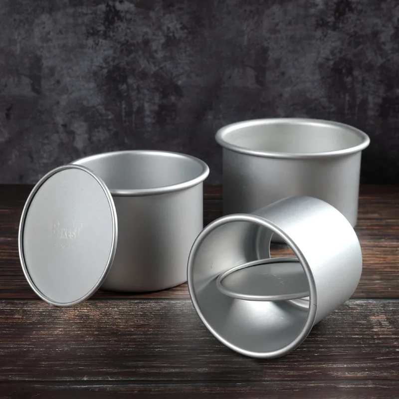 

Heig htened chiffon Cake Mould Deepened Anode Live Bottom Mold Home Oven Baking Tool Cylindrical Cake Baking Tray Bakery Tools